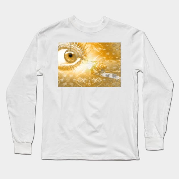 Sunny Day at the Sea Long Sleeve T-Shirt by n-dee-s